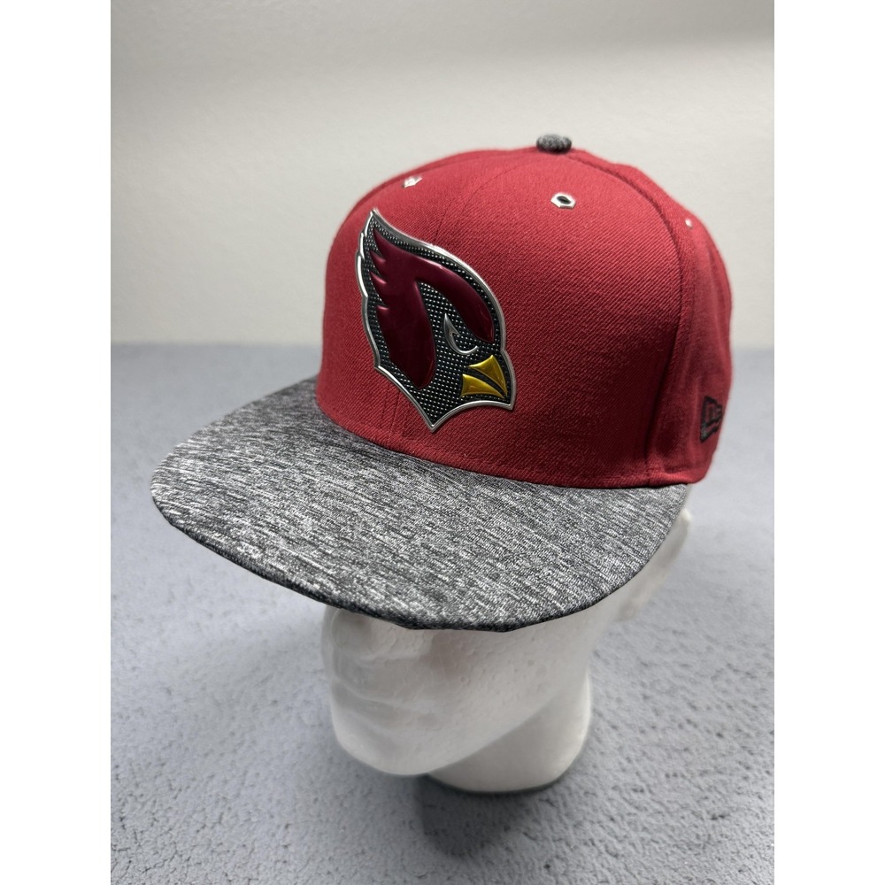 Arizona Cardinals Hat Cap Fitted Mens 7 5/8 Red NFL Football 59FIFTY New Era
